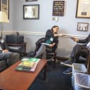 Rep. Jared Huffman (D-CA-2) meets with Sonoma Land Trust’s Ariana Rickard (Public Policy and Funding Program Manager) and Eamon O’Byrne (Executive Director) at Advocacy Days 2022.
