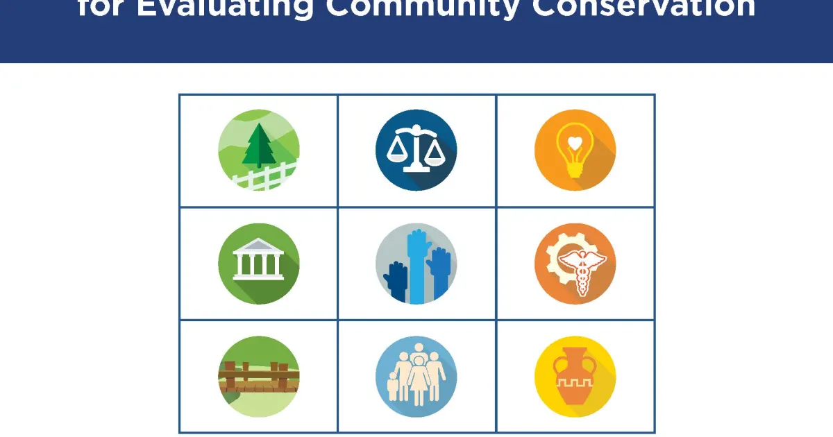A Flexible Framework for Evaluating Community Conservation - Land Trust ...