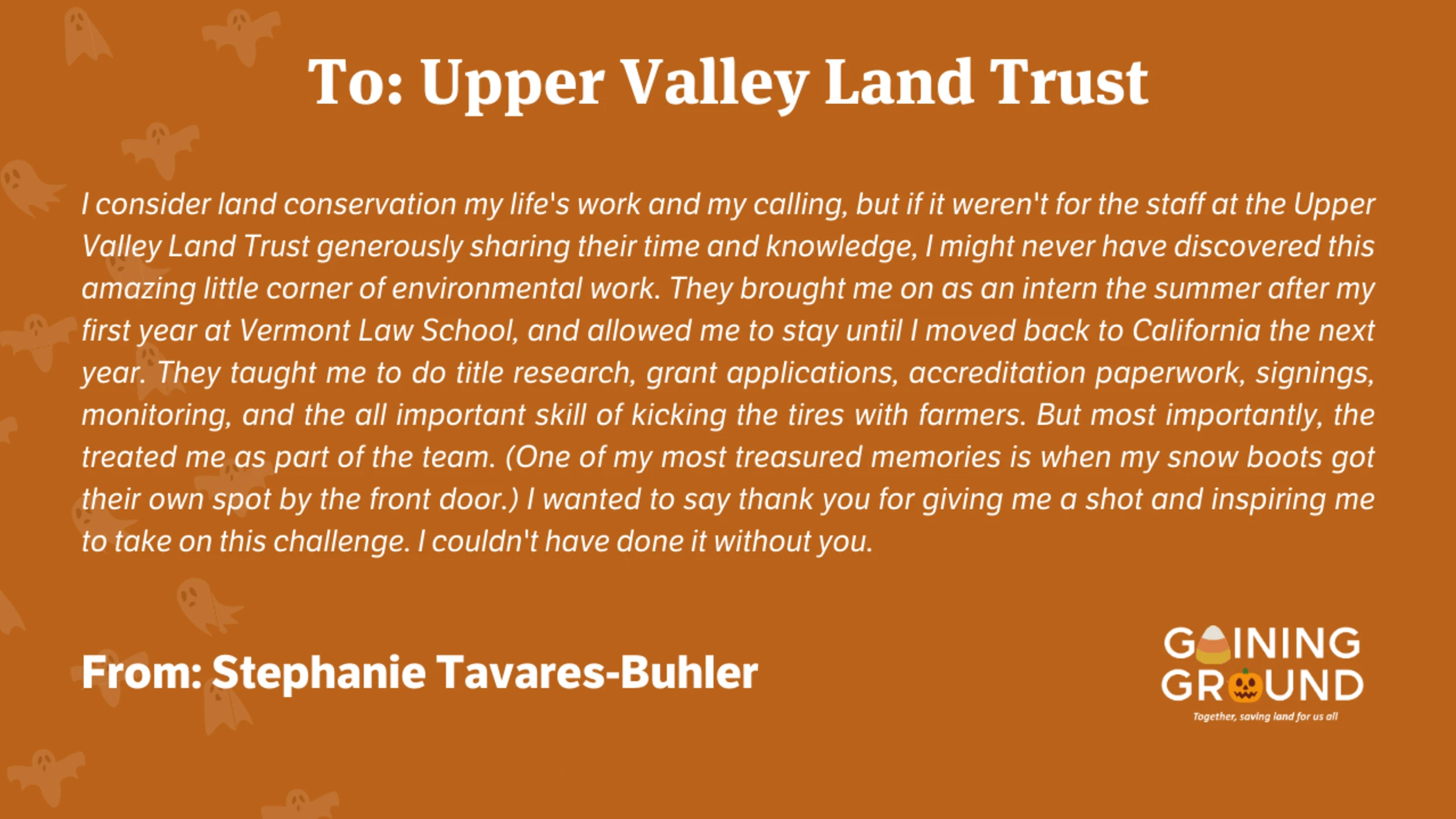 Member Celebration Week Land Trust Alliance