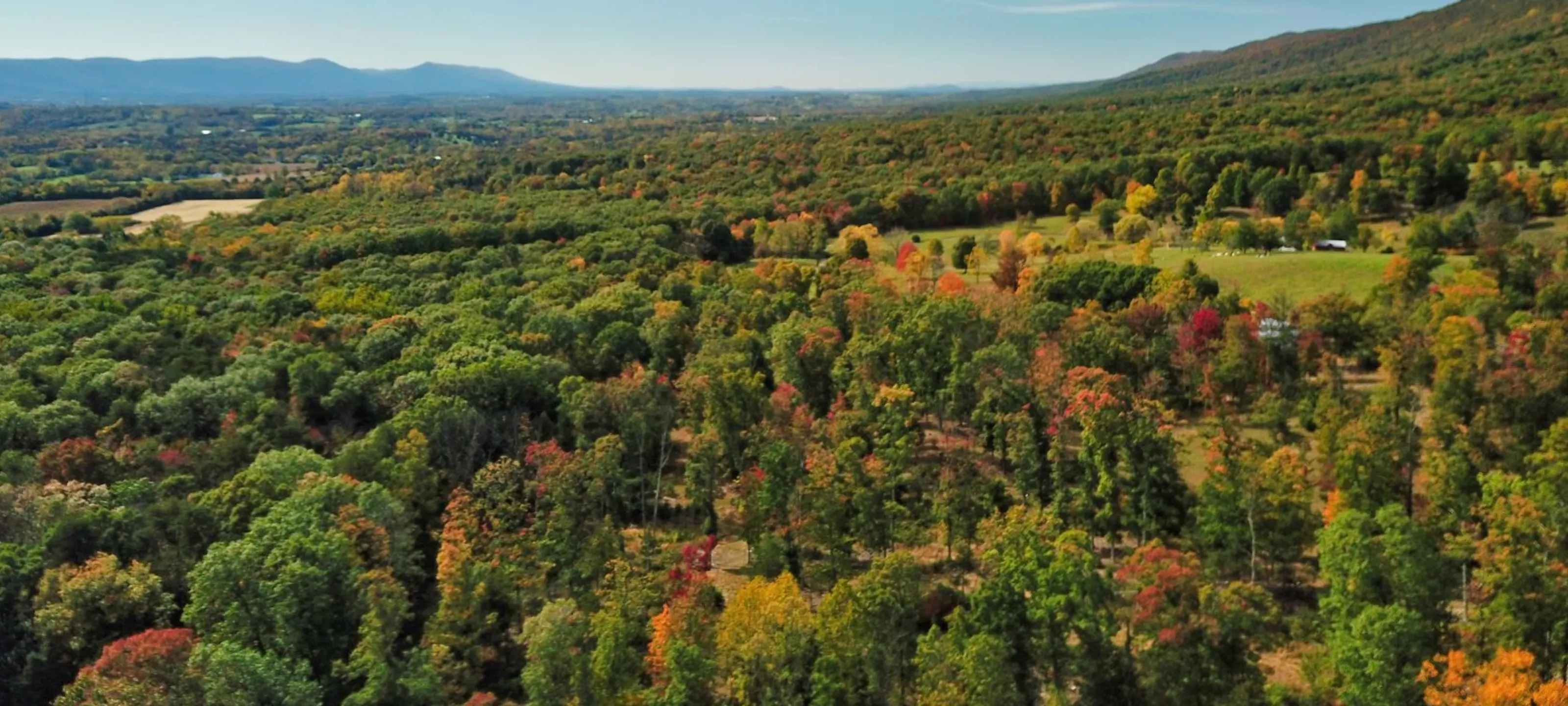 drei Landformen in Virginia