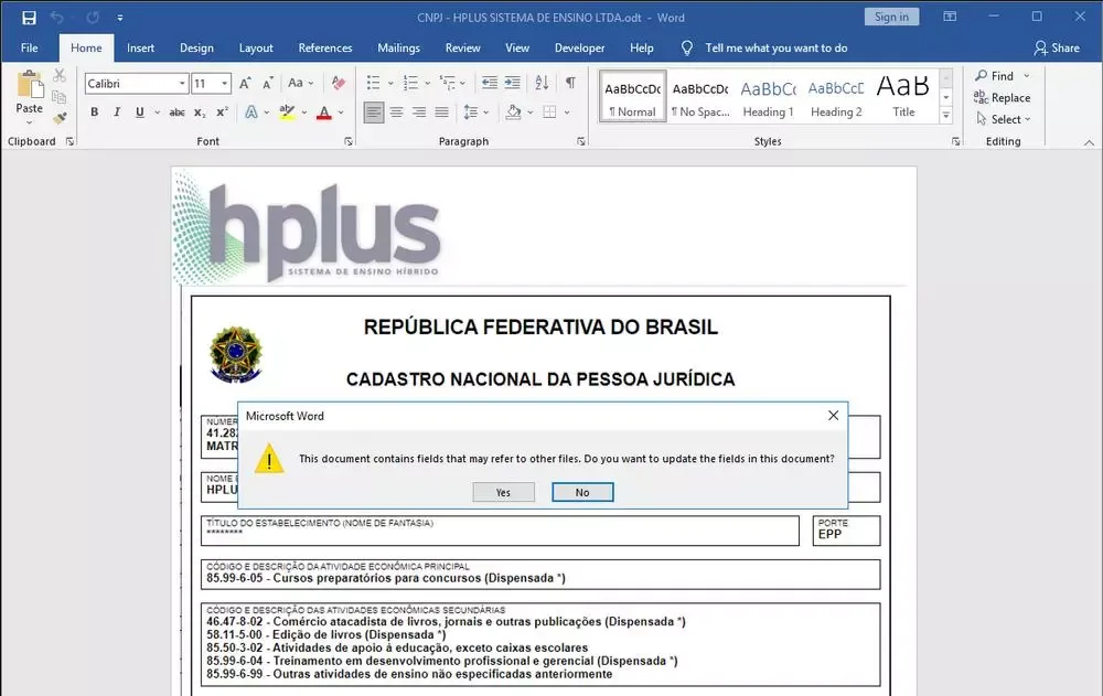 Parece Word, pero no lo es: así te hackean con un simple documento 2 Parece Word, pero no lo es: así te hackean con un simple documento 2