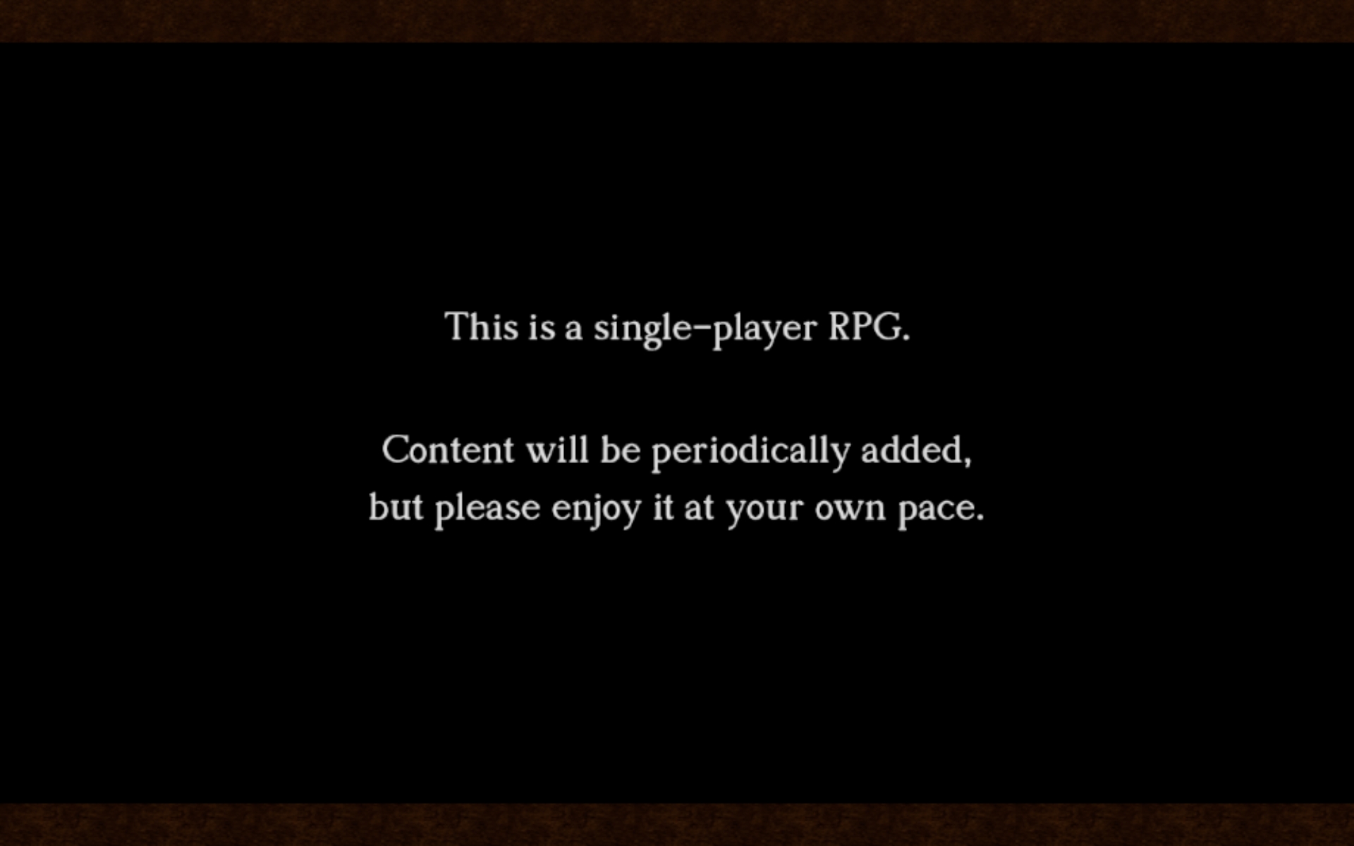 Single player reminder