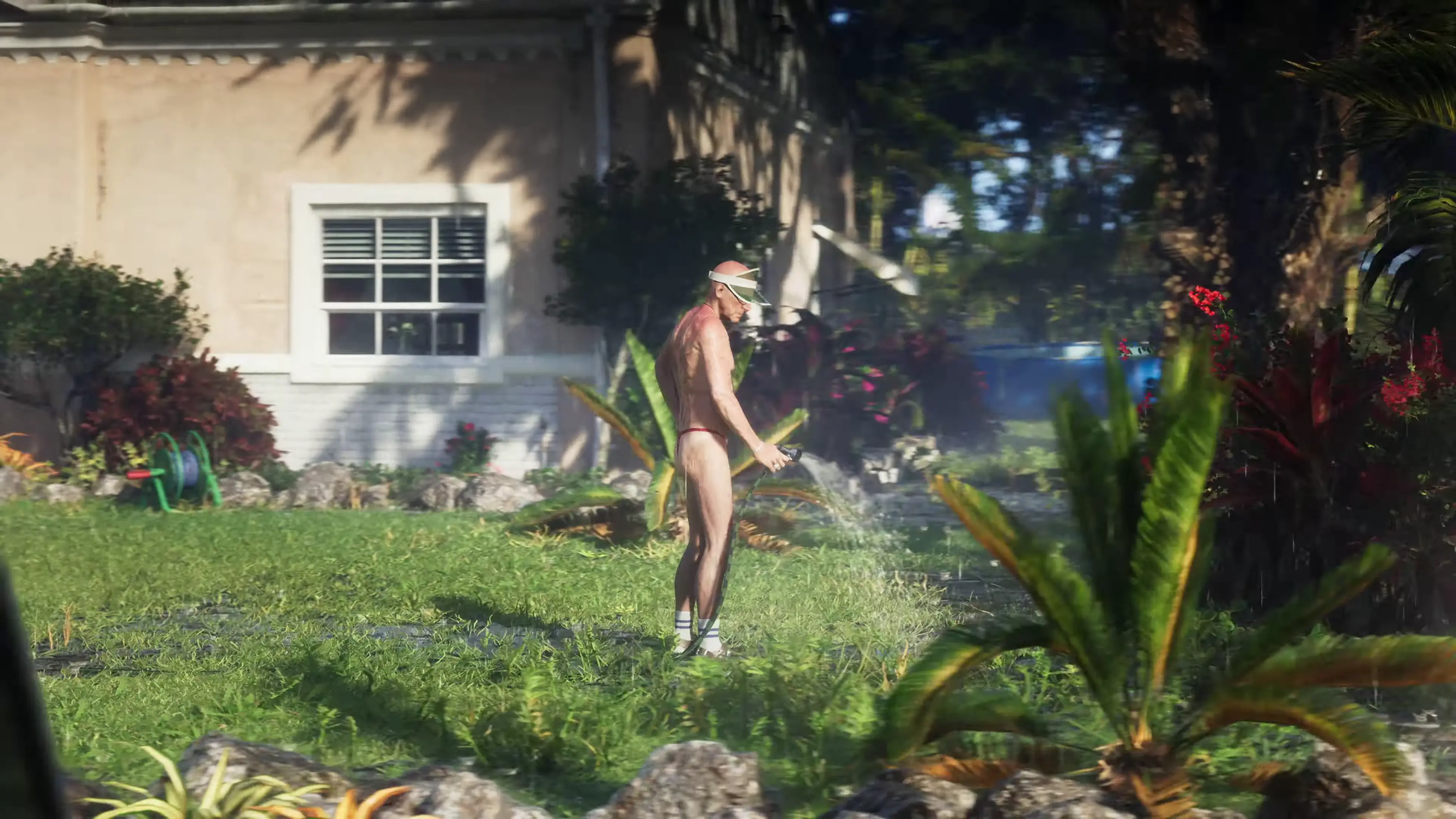 GTA 6 Man Gardening