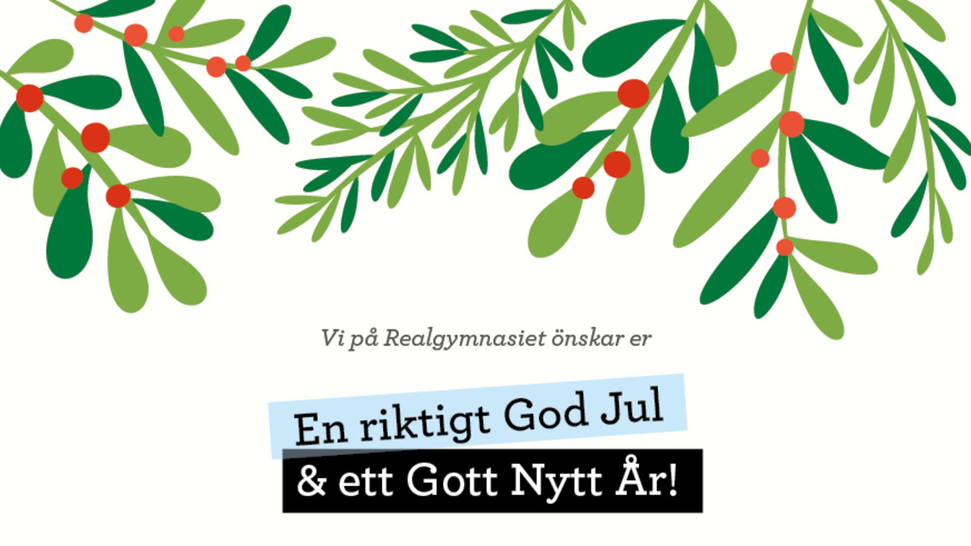 God Jul & Gott Nytt år!