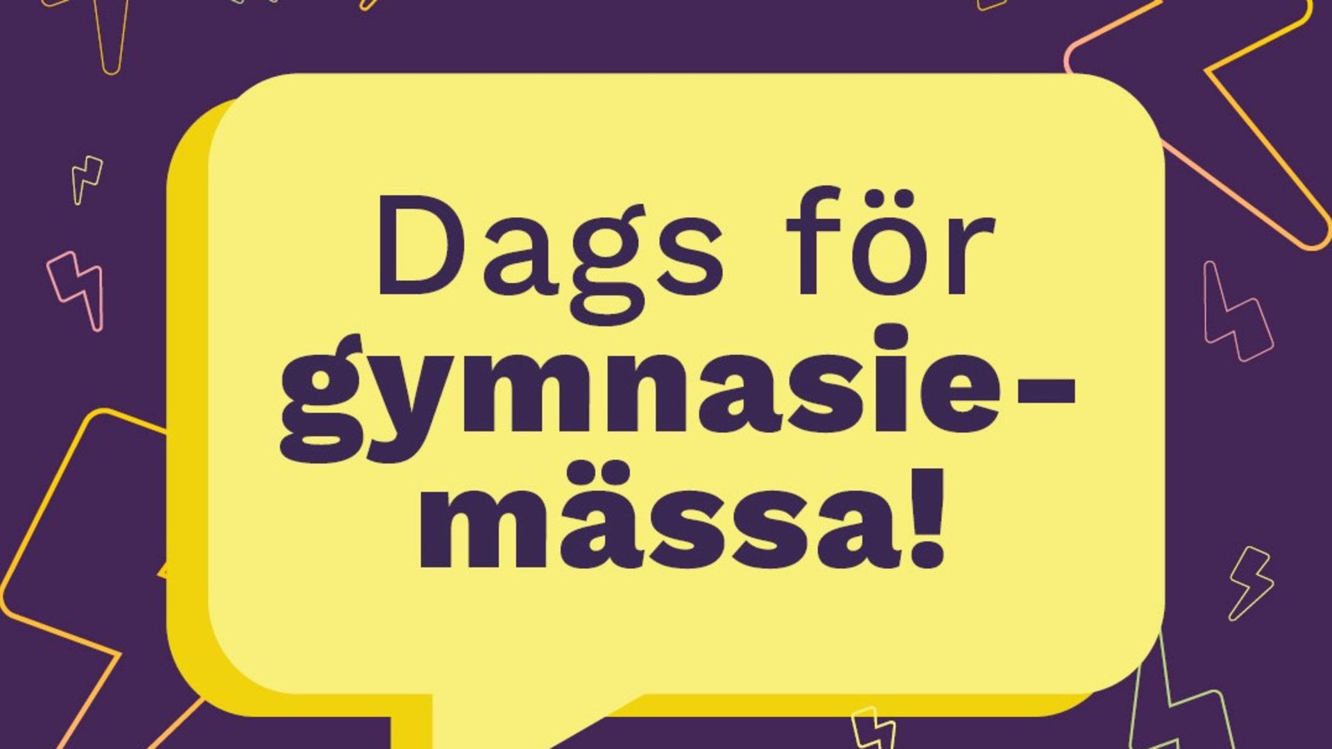 Besök oss på mässan!