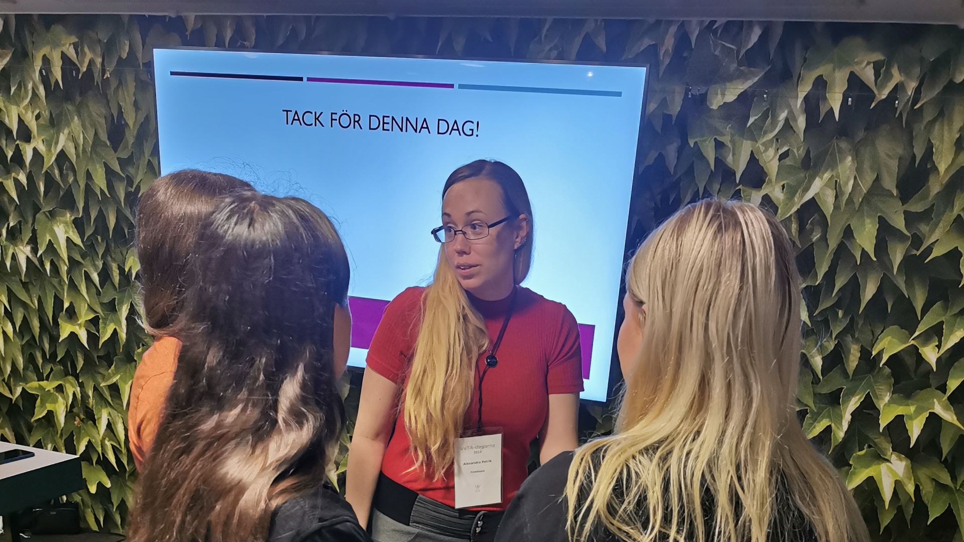 Realgymnasiets yrkeslärare föreläste på Vetadagarna