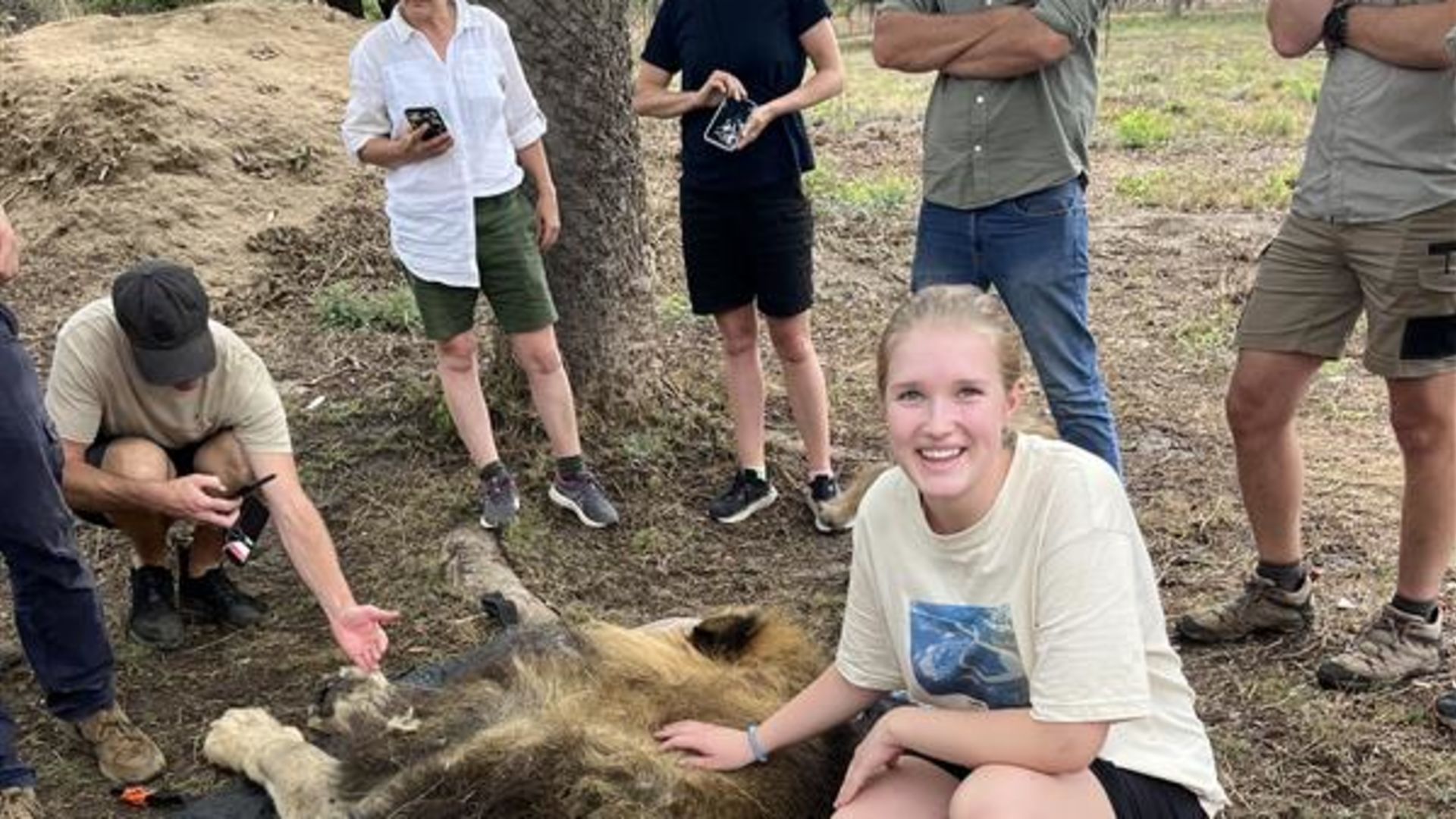 APL på Hoedspruit Reptile Centre i Sydafrika