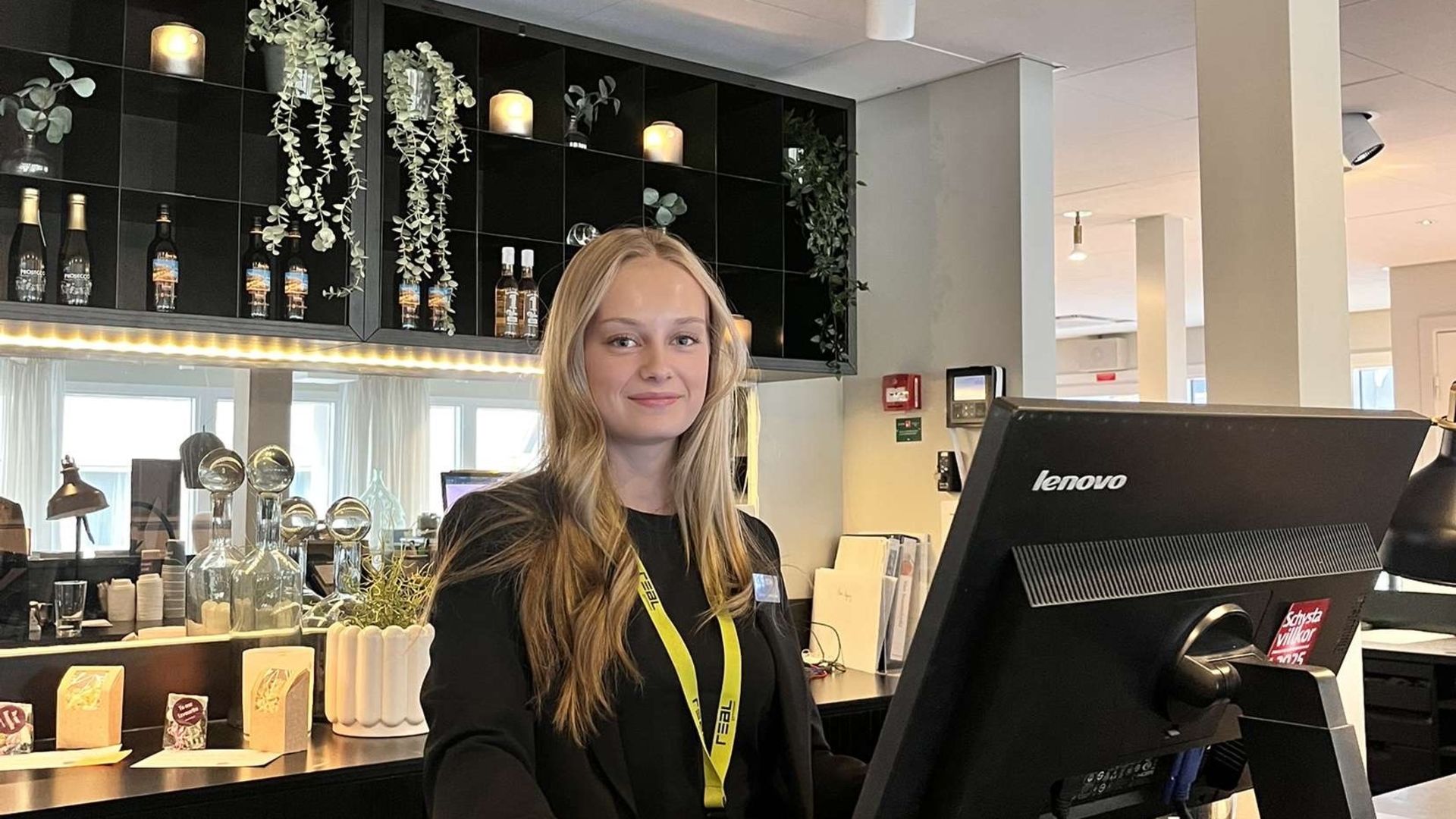 Cassandra trivs på Hotell- och turismprogrammet