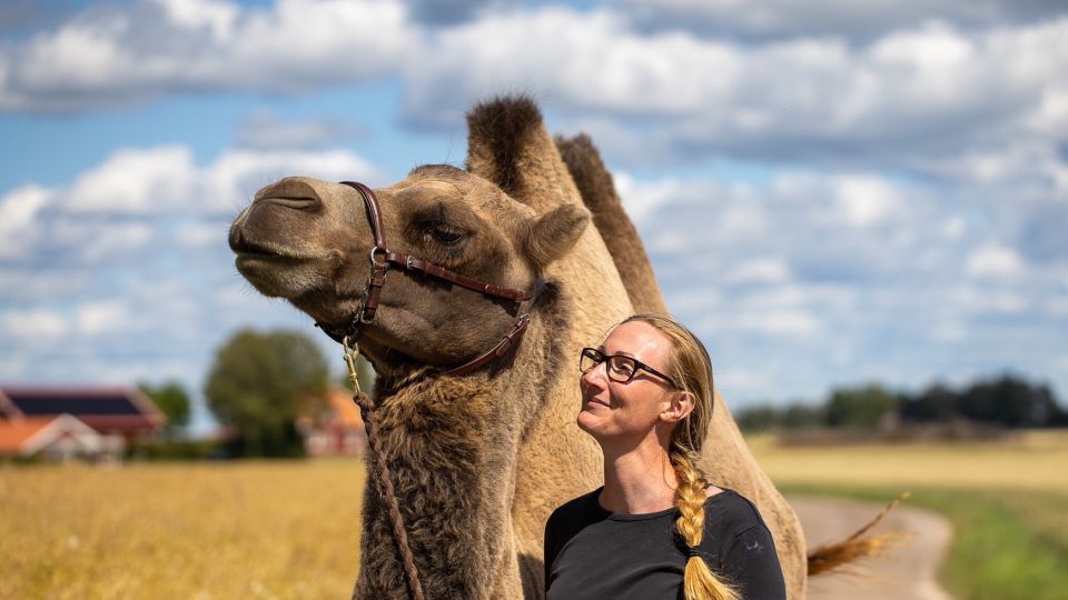 Skolans djurlärare med ovanligt husdjur 