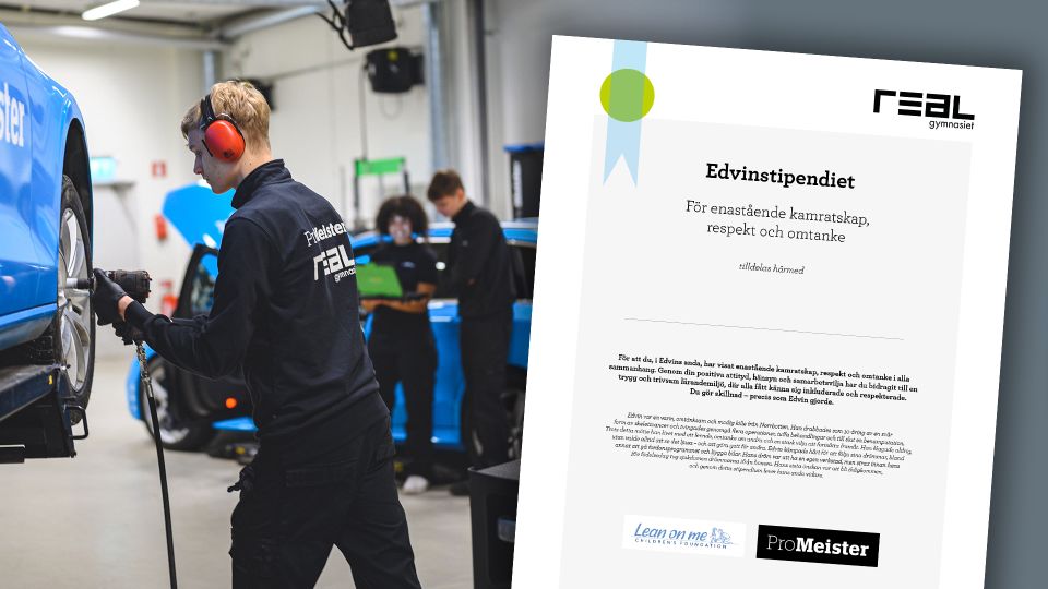 Edvinstipendier hyllar framtidstro, yrkesskicklighet och vänskap