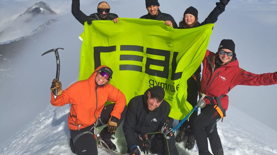 Elever från Realgymnasiet besteg Kebnekaise