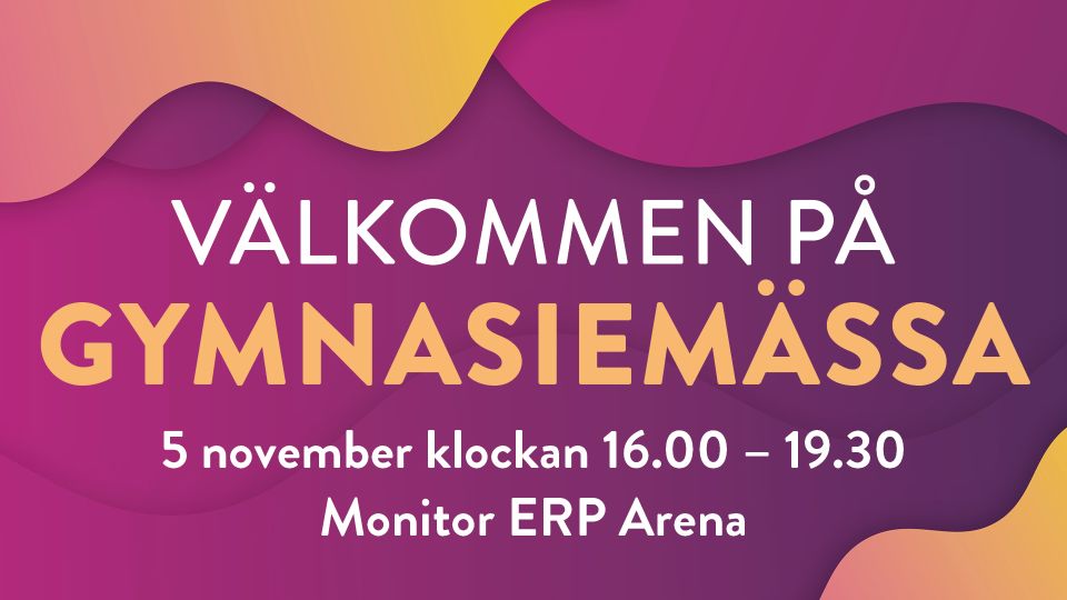 Besök oss på mässan!