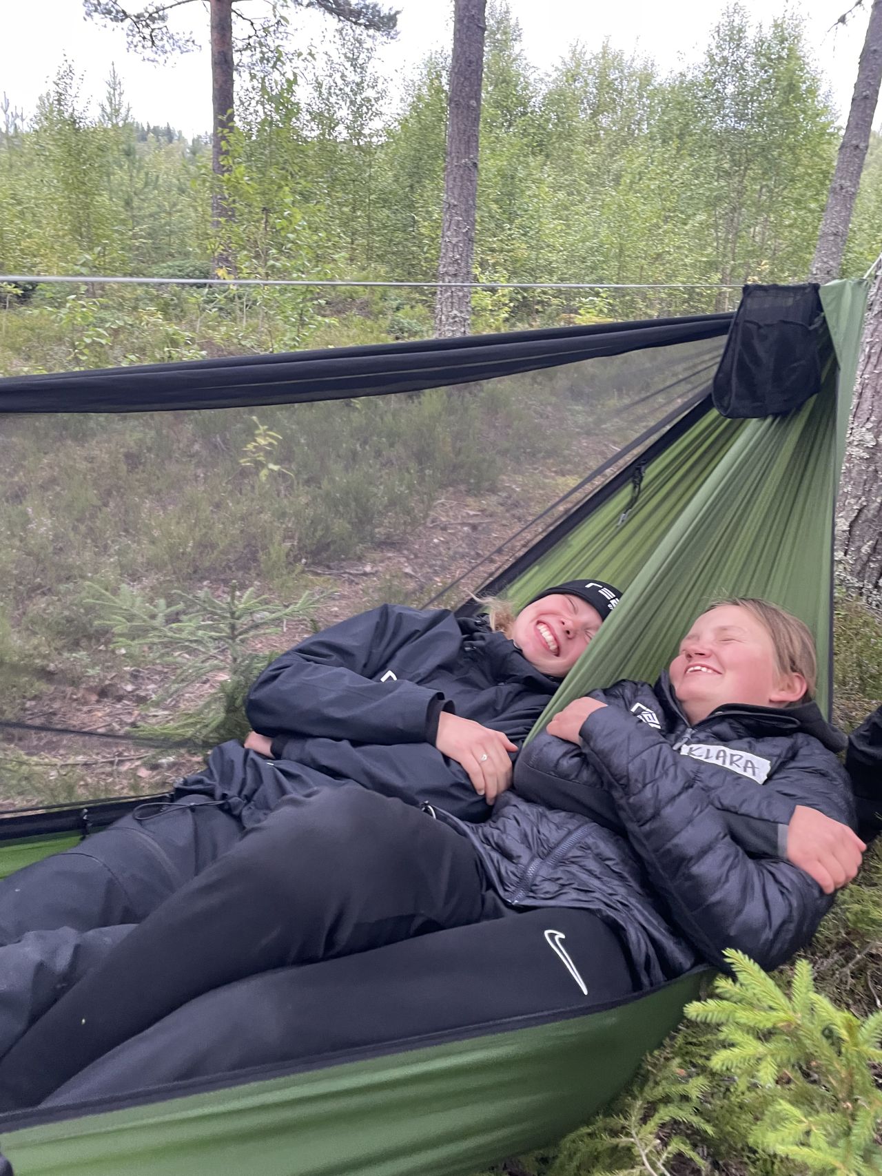 Hängmattan var med!