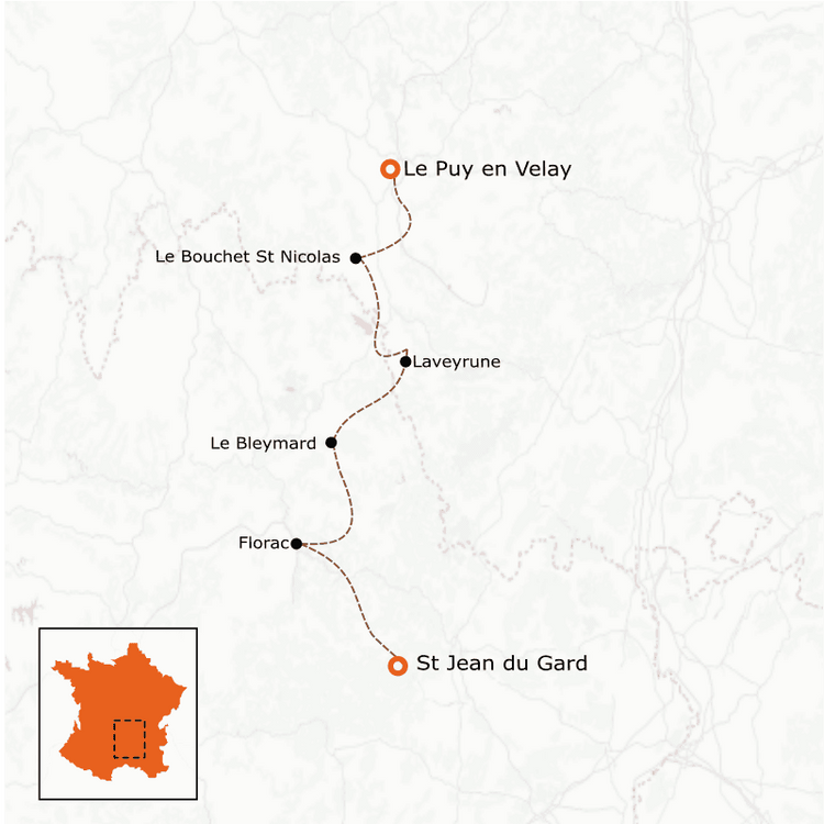 Le Chemin de Stevenson en VTT Circuit La Rebenne