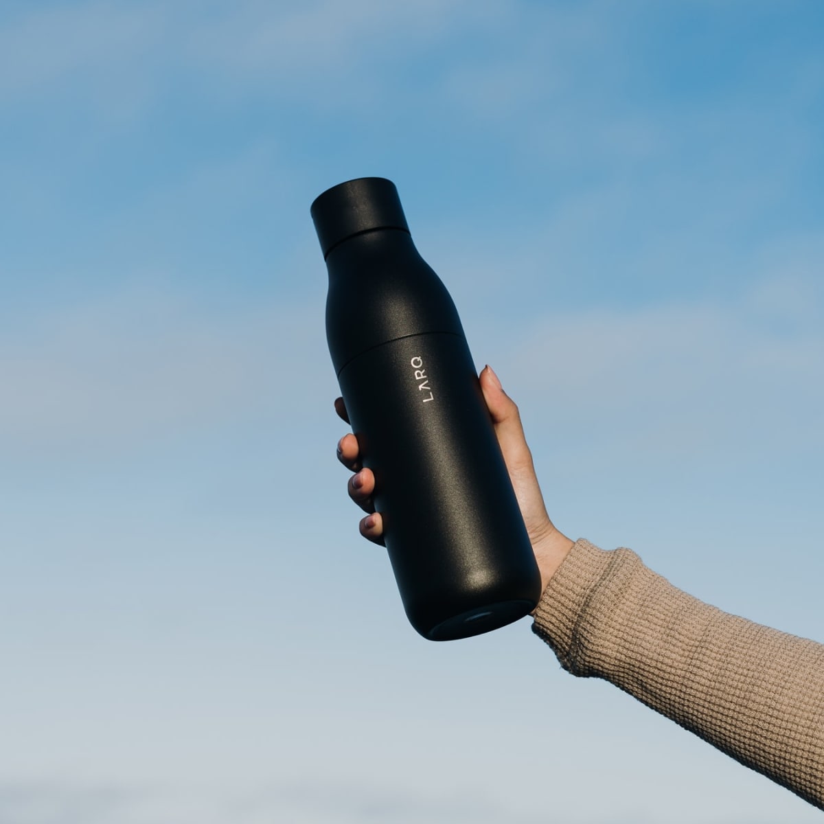 Screenshot or Official Image for livelarq.com - LARQ | Self-cleaning Water Bottle | As Seen on Shark Tank