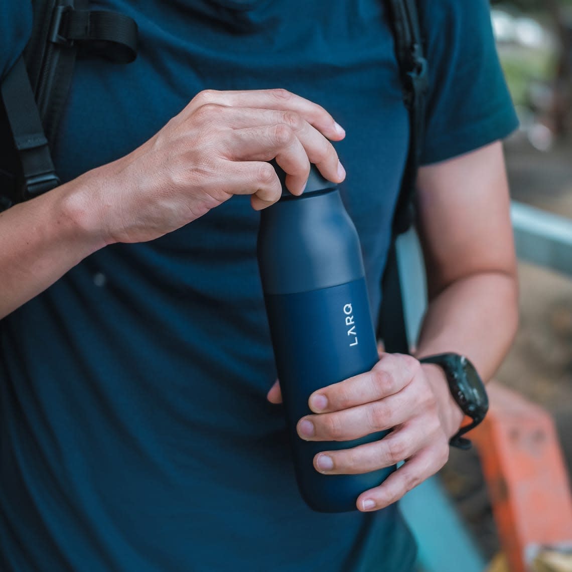 LARQ Bottle PureVis™ - Monaco Blue