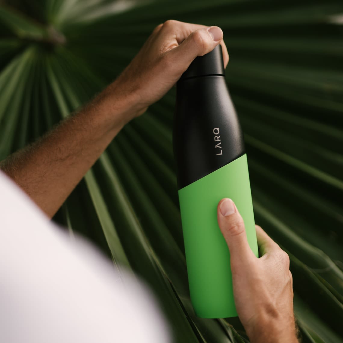 LARQ Bottle Movement PureVis™ - Black / Vert