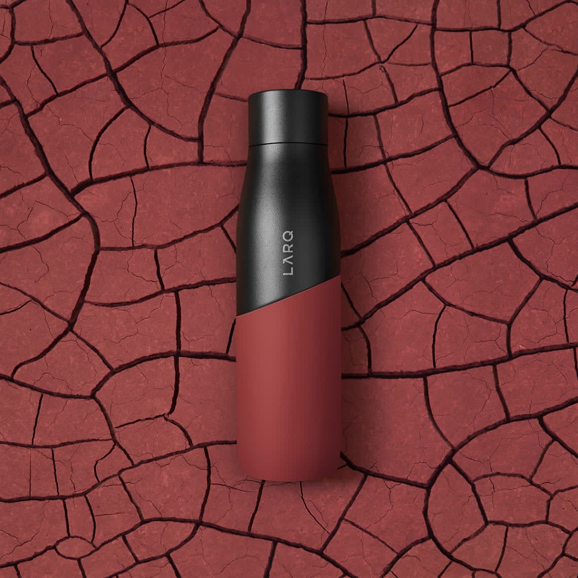 LARQ Bottle Movement PureVis - Black / Clay