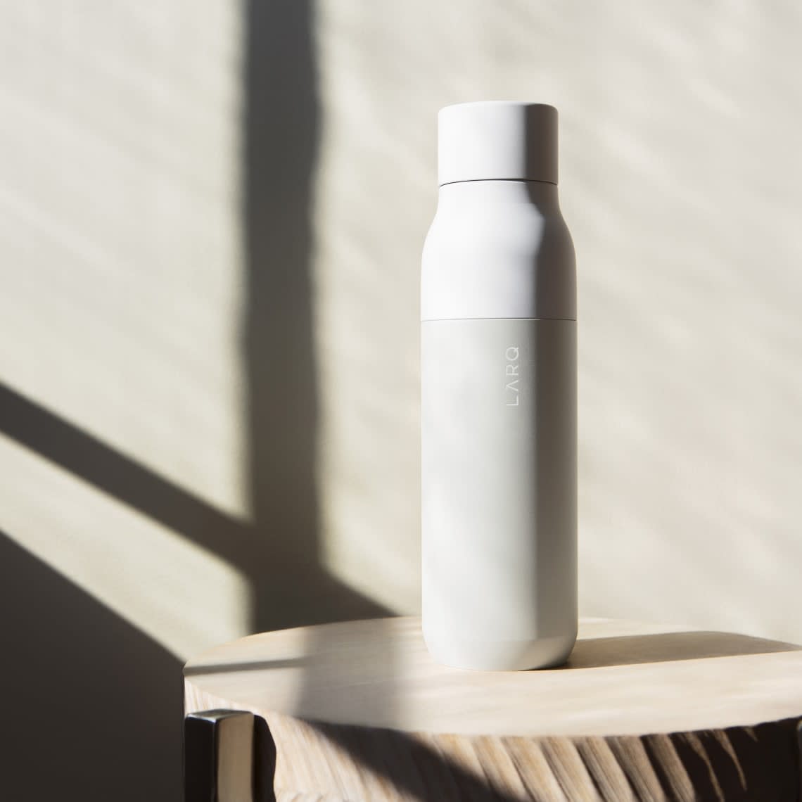 LARQ Bottle Twist Top - Granite White