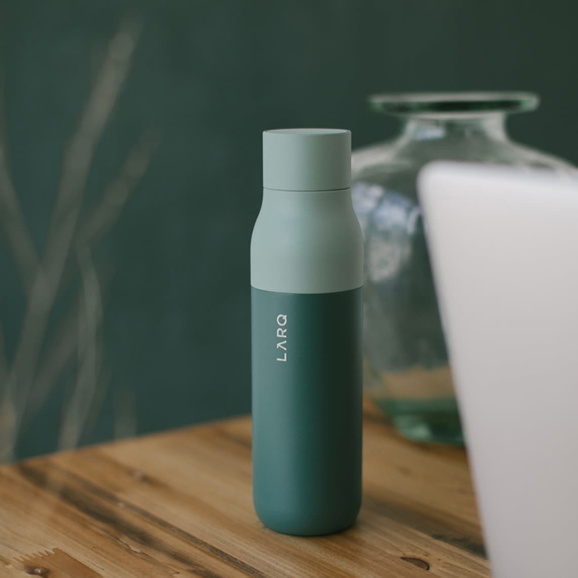 LARQ Bottle PureVis™ - Eucalyptus Green