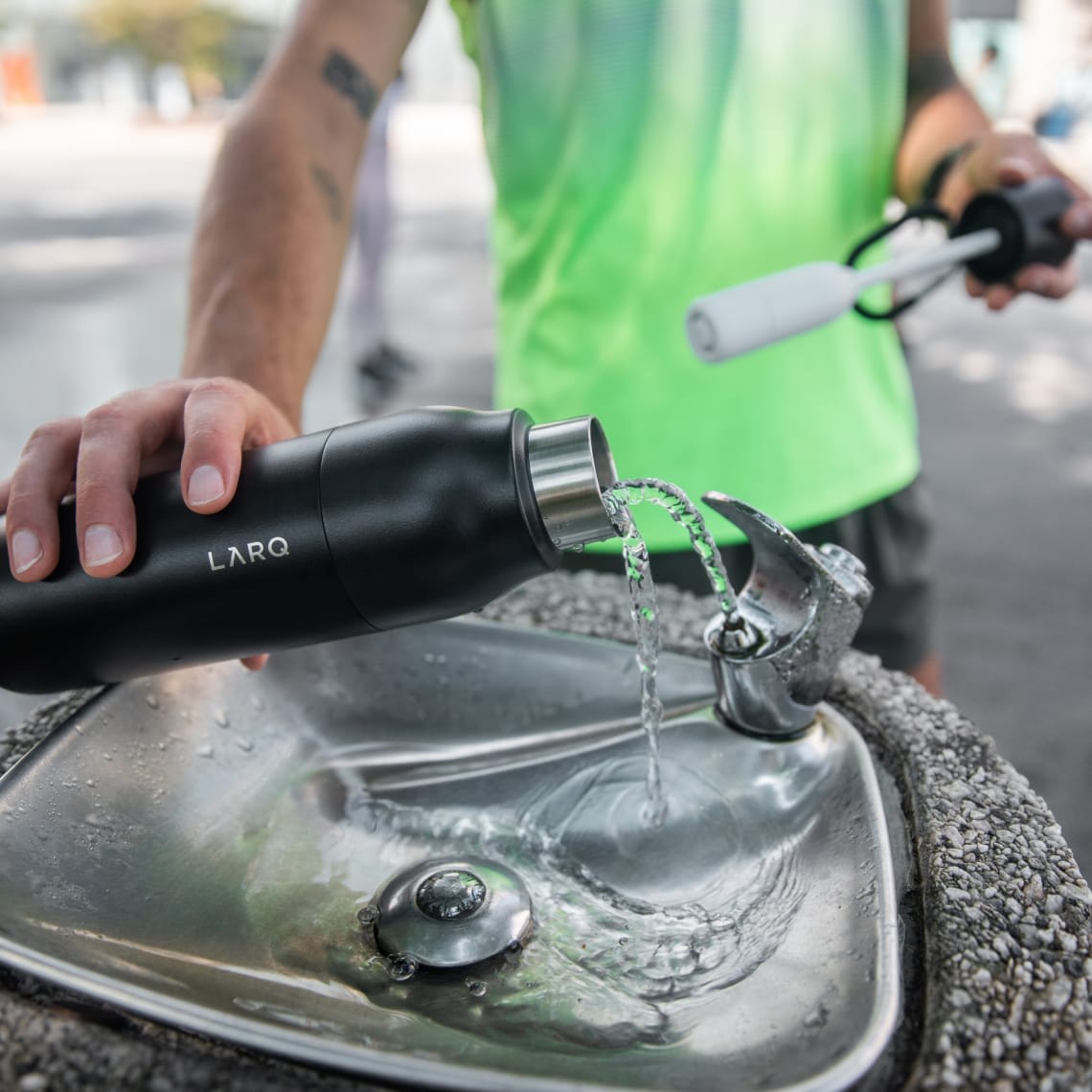 LARQ Bottle Filtered Flip Top - Obsidian Black
