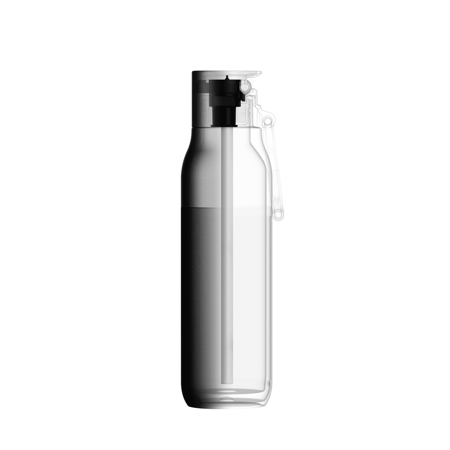 LARQ Bottle Flip Top - Granite White