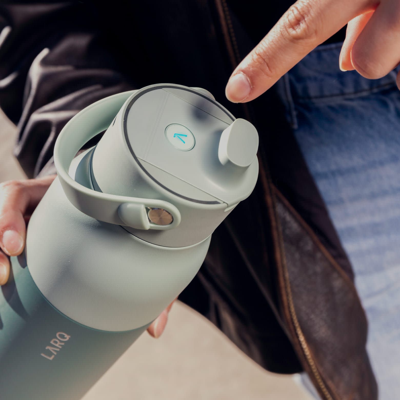 LARQ Bottle PureVis™ 2 - Eucalyptus Green