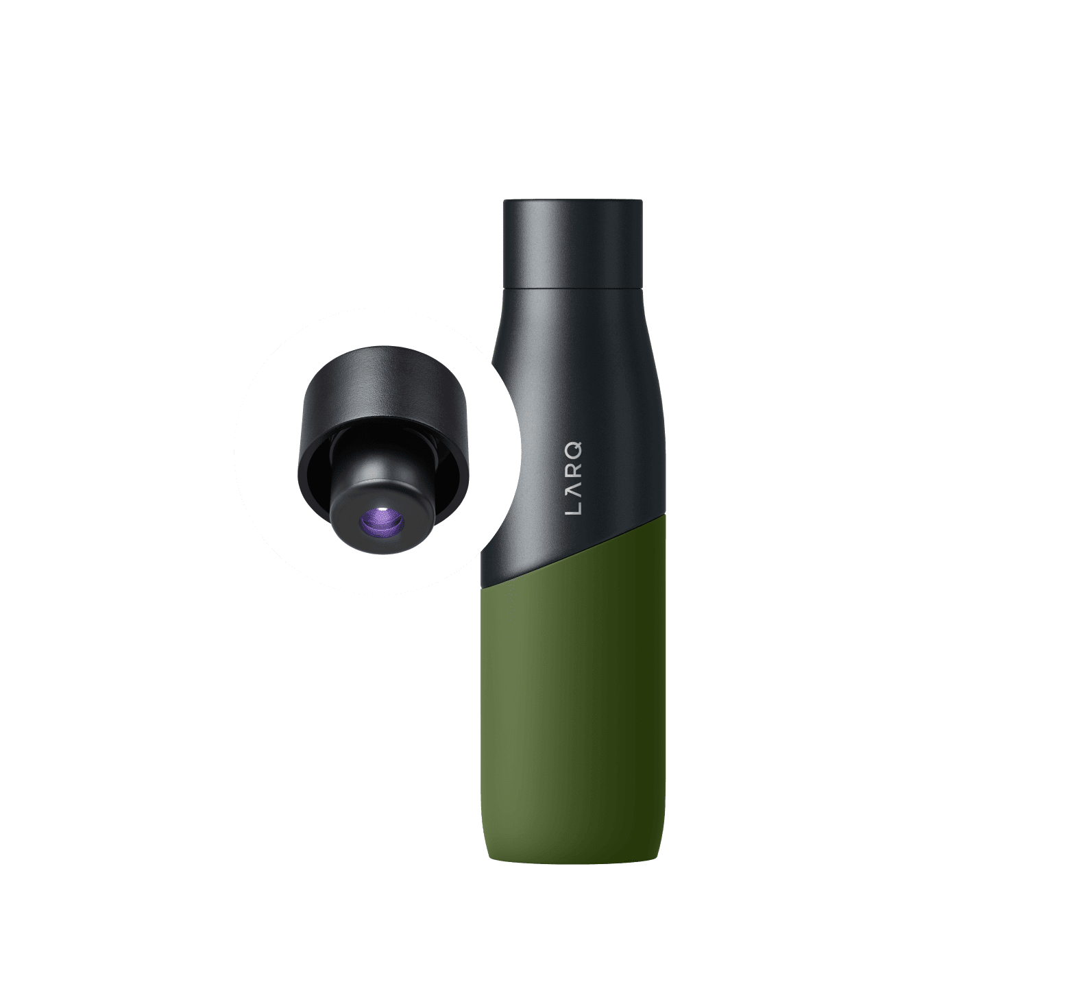 LARQ Bottle Movement PureVis™ - Black / Pine