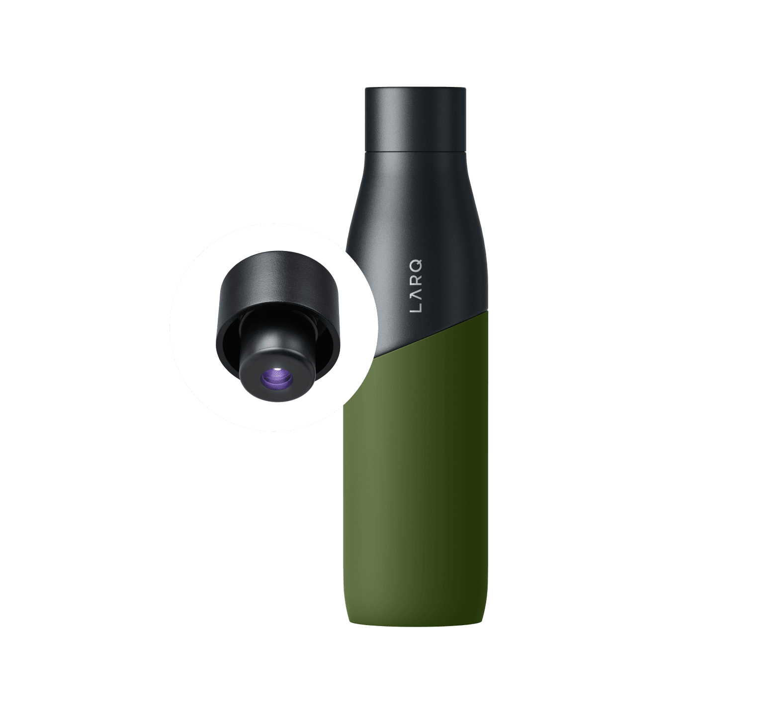 LARQ Bottle Movement PureVis™ - Black / Pine