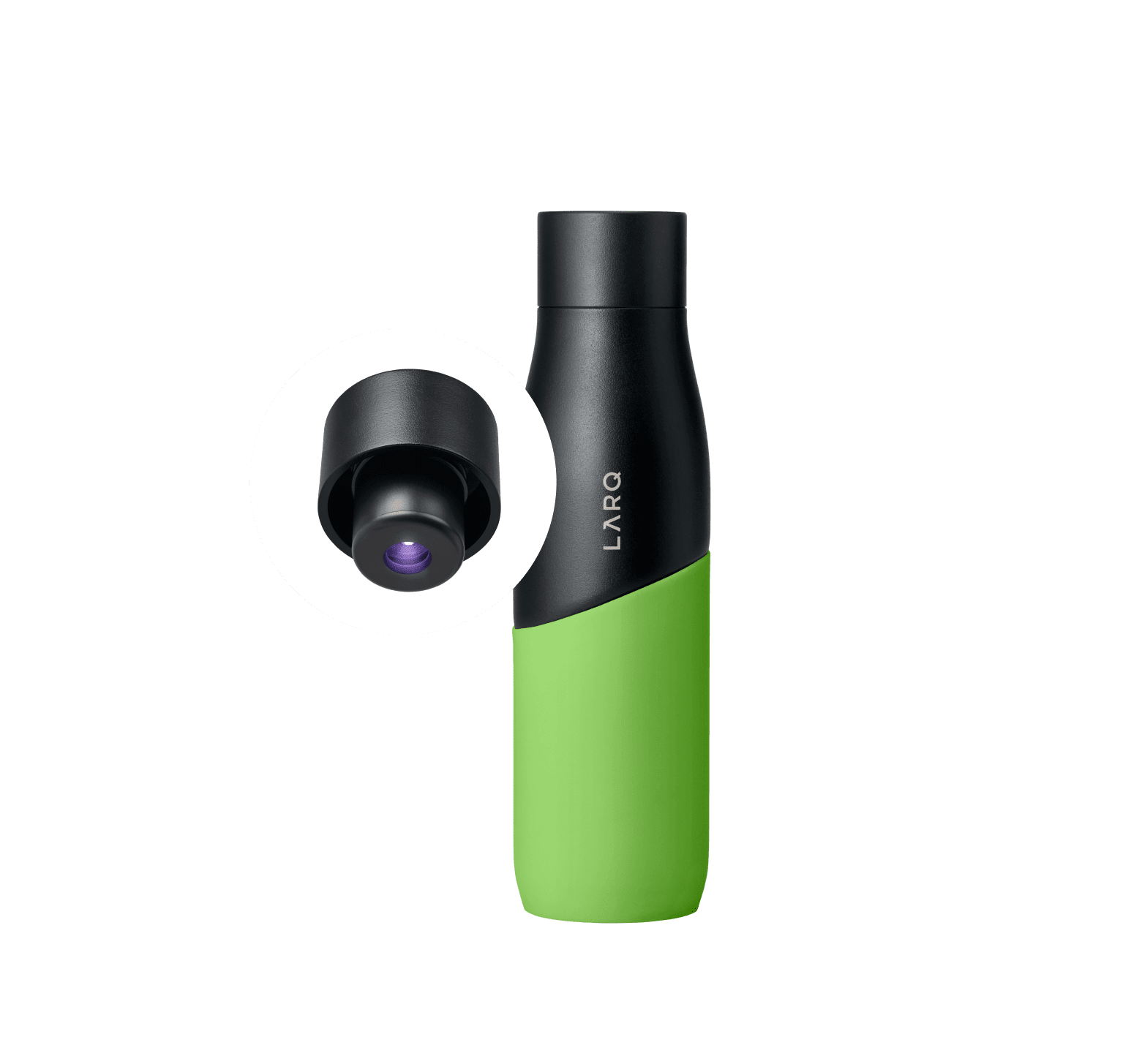 LARQ Bottle Movement PureVis™ - Black / Vert