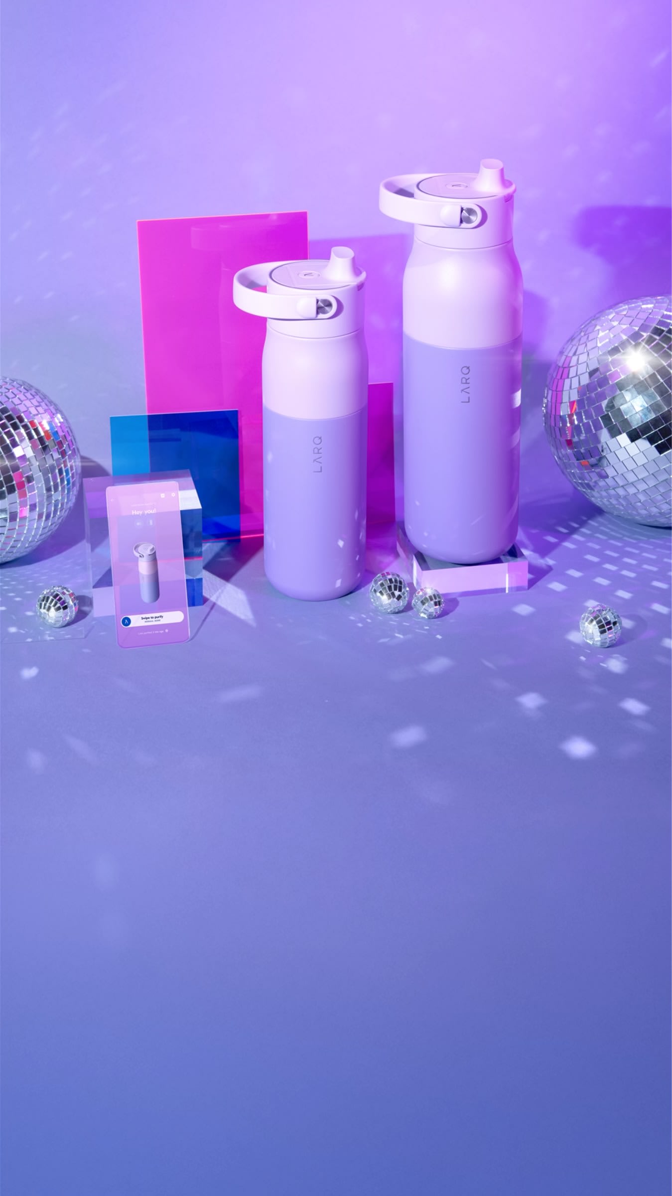 Your favorite smart bottle – in Luberon Lavender.