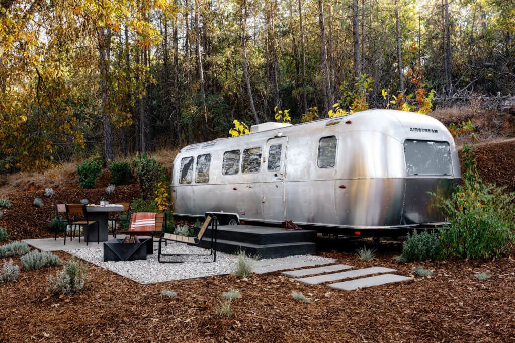 Autocamp Yosemite airstream in California