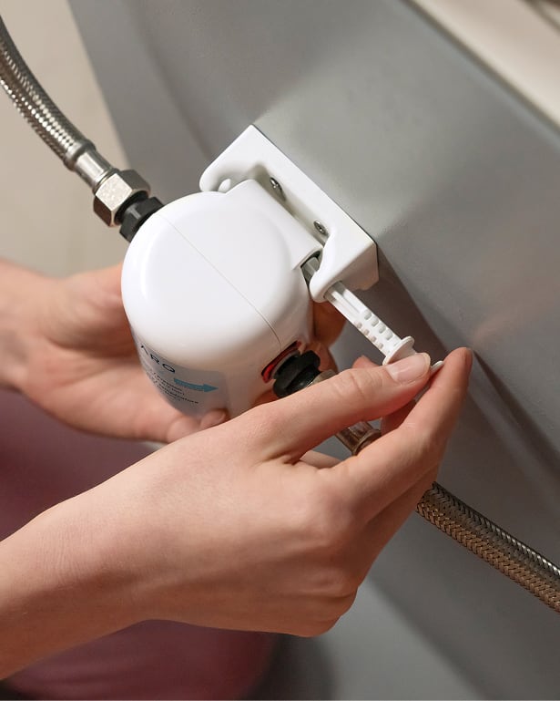 LARQ Under Sink Water Filter mounting