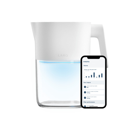 LARQ Pitcher PureVis™ - Pure White image