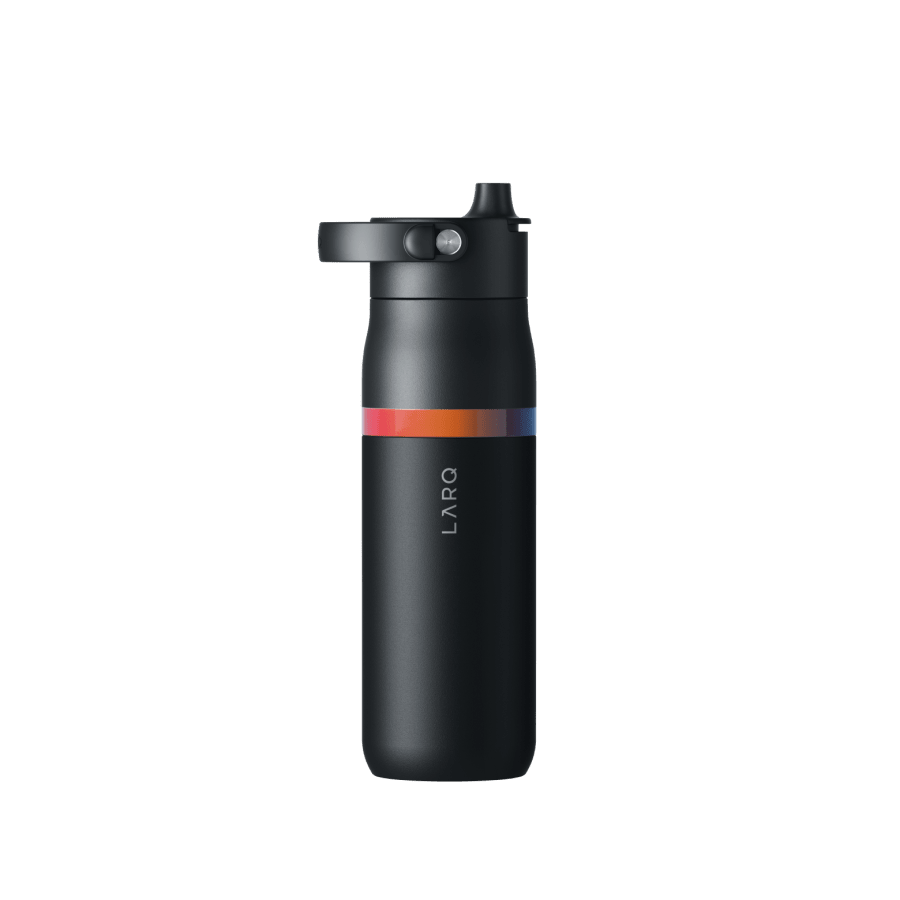 LARQ Bottle Swig Top Amber Vittoria Obsidian Black
