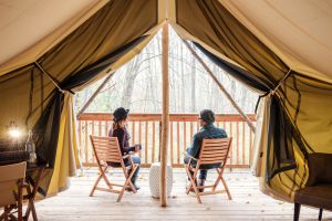 Firelight Glamping resort in Ithaca, New york 