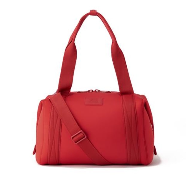 Dagne Dover Landon Carryall in Siren - Red Duffle bag