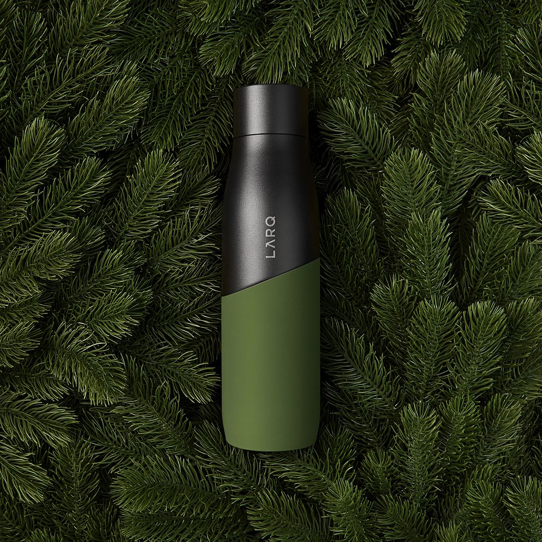 LARQ Bottle Movement Terra Edition in Black/Pine