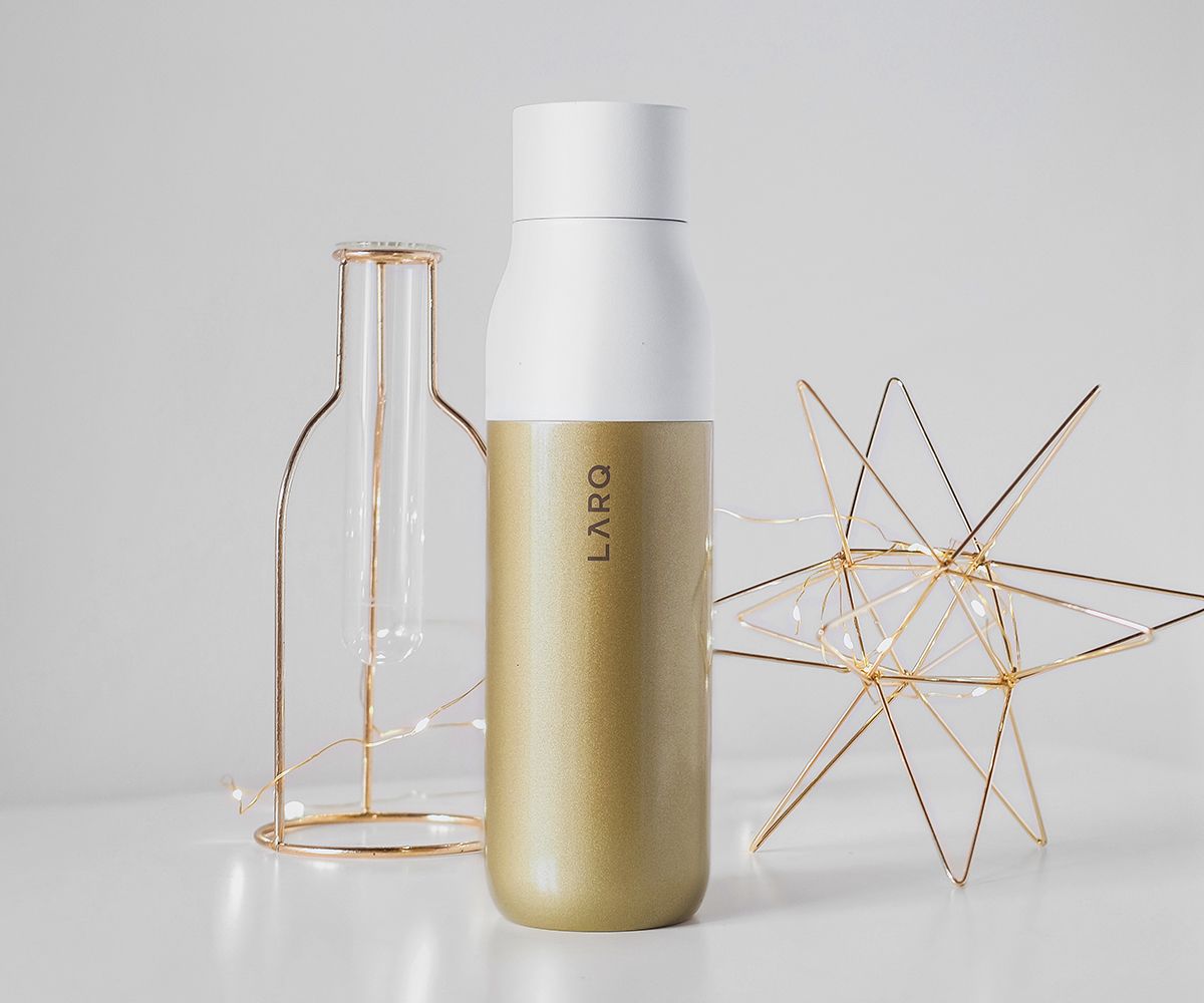 LARQ Bottle Benefit Edition Sahara Gold Bottle