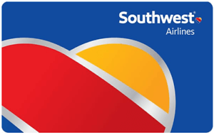 Southwest airlines gift card
