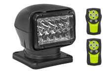 Halogen Surface Mount 12V Black Spotlight Wireless
