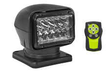 Halogen Magnetic 24V Black Spotlight Wireless