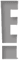 Greyscale E! Networks logo