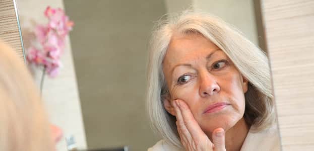 old age and liver spots