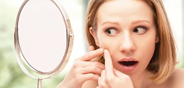 clearing up acne before dermal fillers