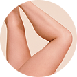 Front & Back Thighs treatment area