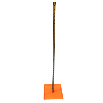 Laserstang 1.8m meter m/feste for grusring/støpeplate
