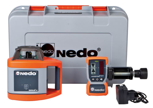 Nedo Laserpakke Sirius 1H m/stativ og stang