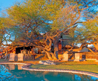 Urlaub Mariental im Intu Afrika Kalahari Camelthorn Lodge