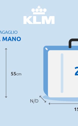 klm bagaglio a mano